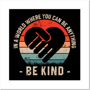 Be Kind - Choose Kindness Posters and Art